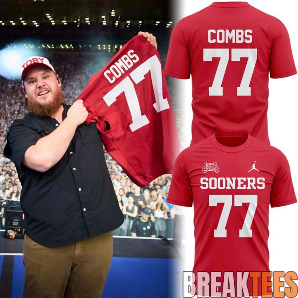 Oklahoma Sooners x Luke Combs 2026 Tour Limited Edition T-Shirt