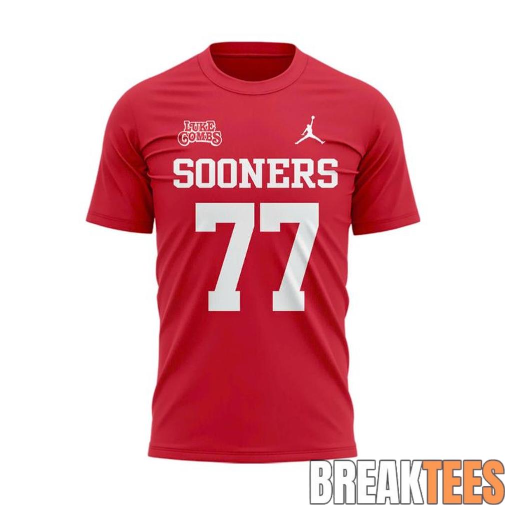 Oklahoma Sooners x Luke Combs 2026 Tour Limited Edition T-Shirt