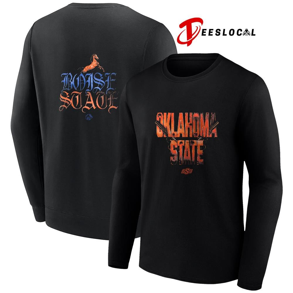 Oklahoma State Cowboys Boise State horse graphic shirt