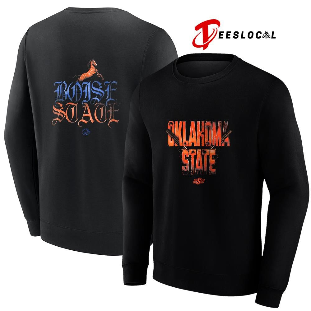 Oklahoma State Cowboys Boise State horse graphic shirt