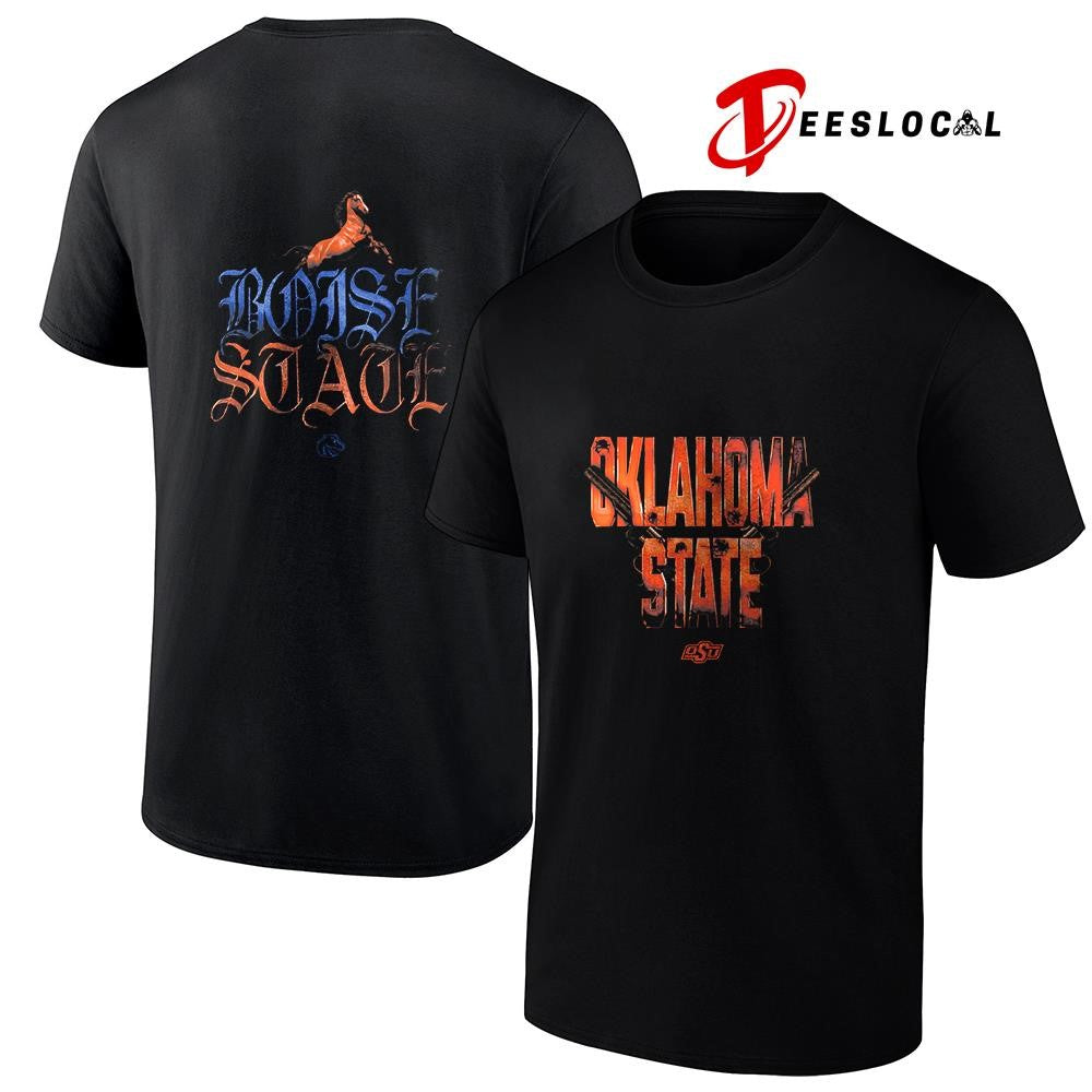 Oklahoma State Cowboys Boise State horse graphic shirt