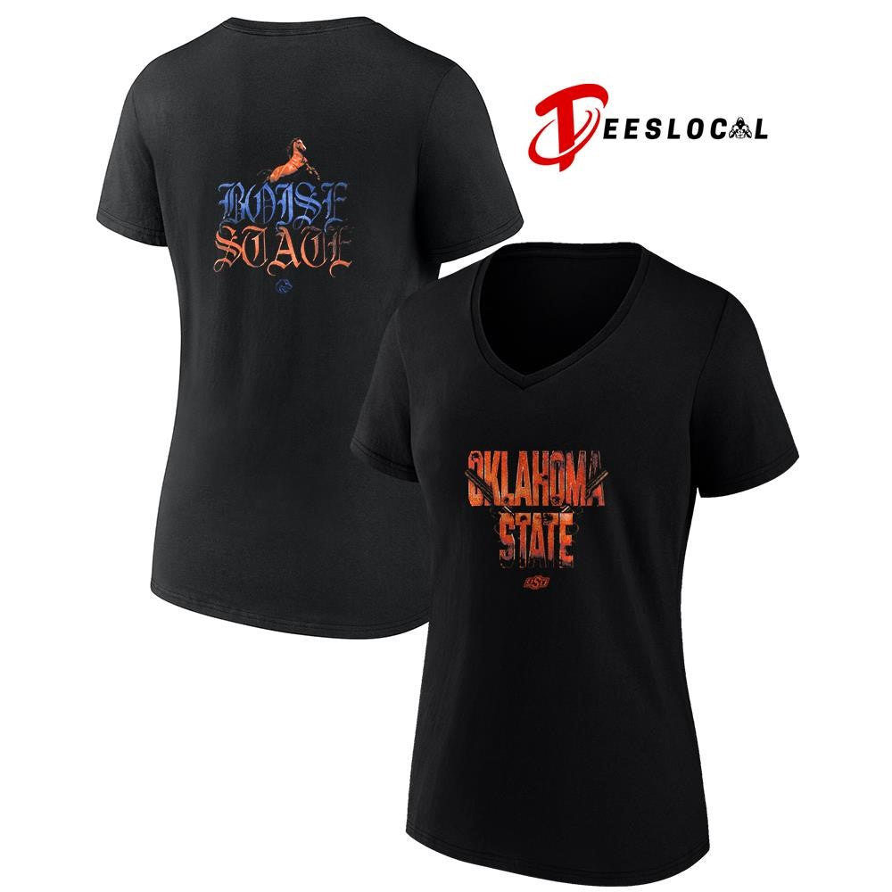 Oklahoma State Cowboys Boise State horse graphic shirt