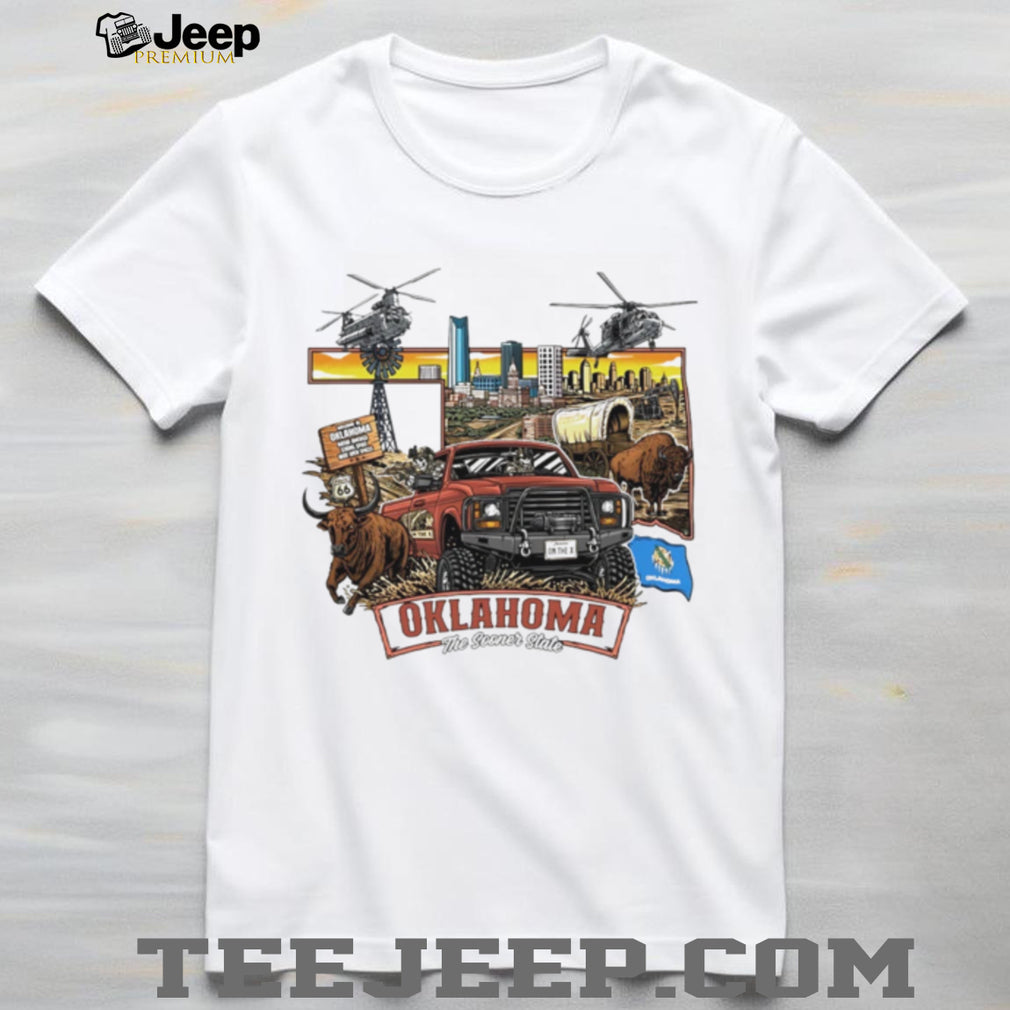 Oklahoma The Sooner State Offroad Truck Heritage T Shirt