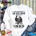 Old Man Tattoo Artist Inks 70s Skilled Professional Shirt