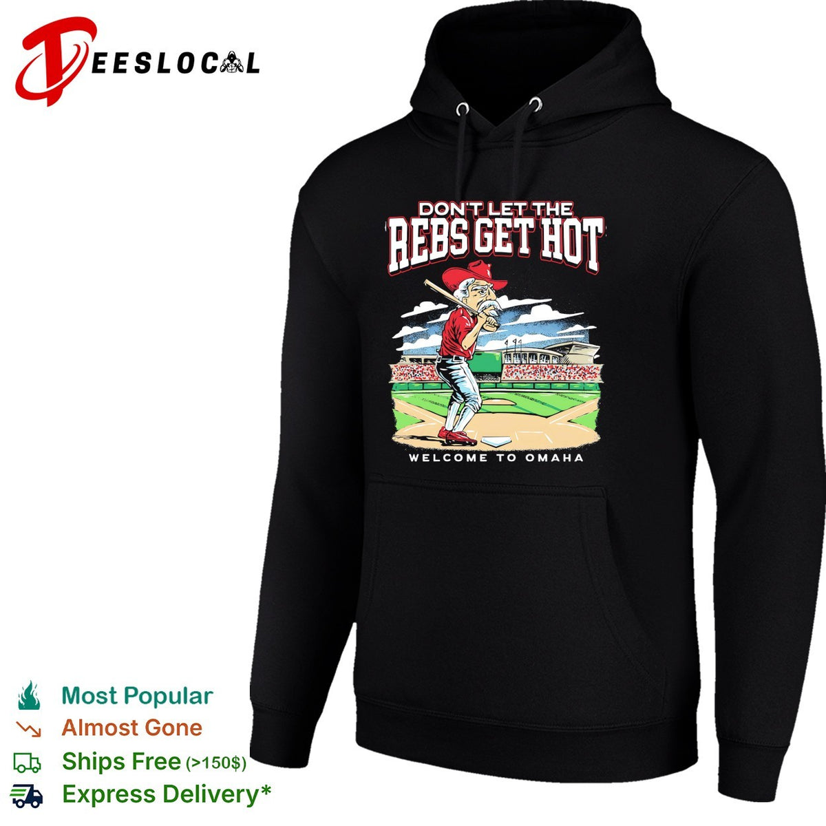 Ole Miss don’t let the Rebs get hot welcome to Omaha College World Series shirt