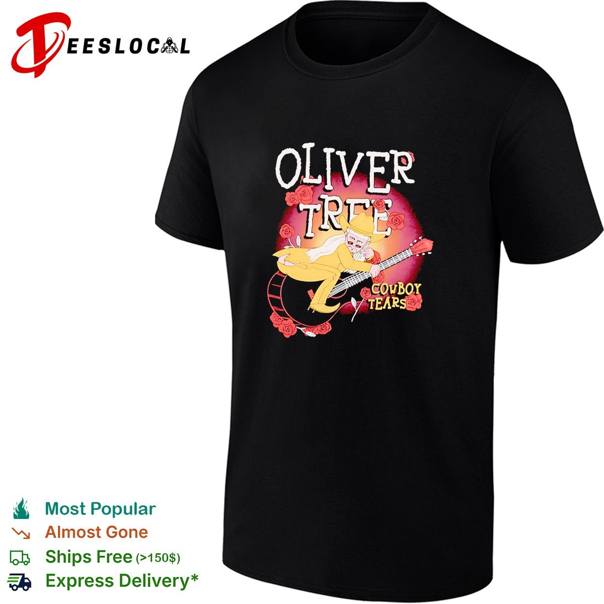 Oliver Tree Cowboy Tears Tour 2022 vintage shirt