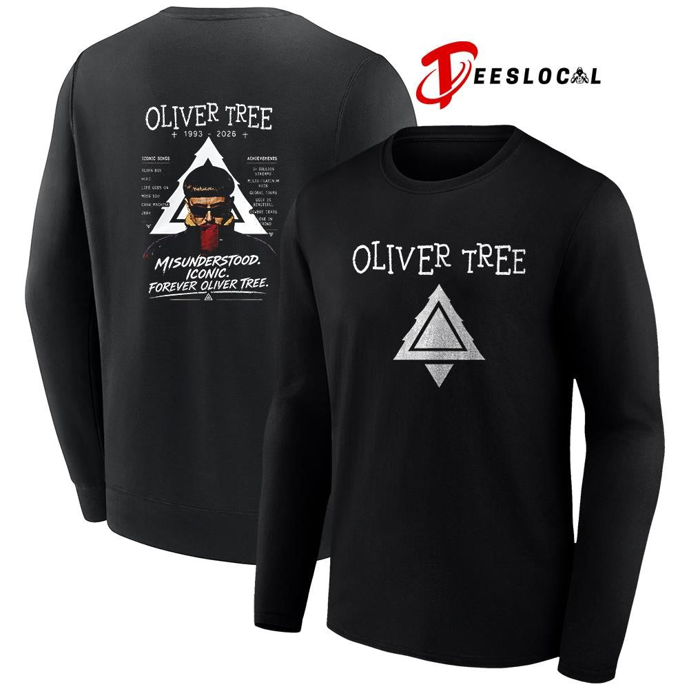 Oliver Tree misunderstood iconic forever graphic shirt