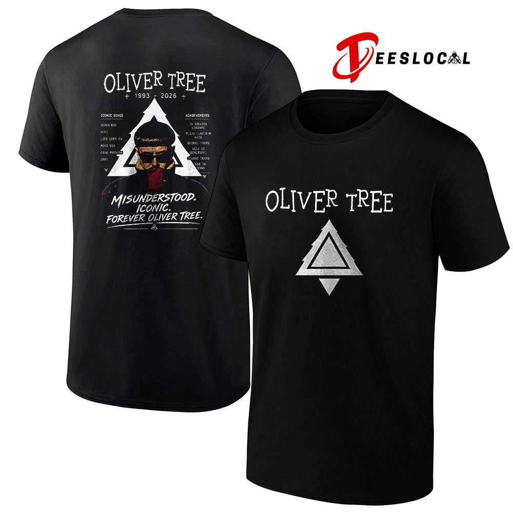 Oliver Tree misunderstood iconic forever graphic shirt