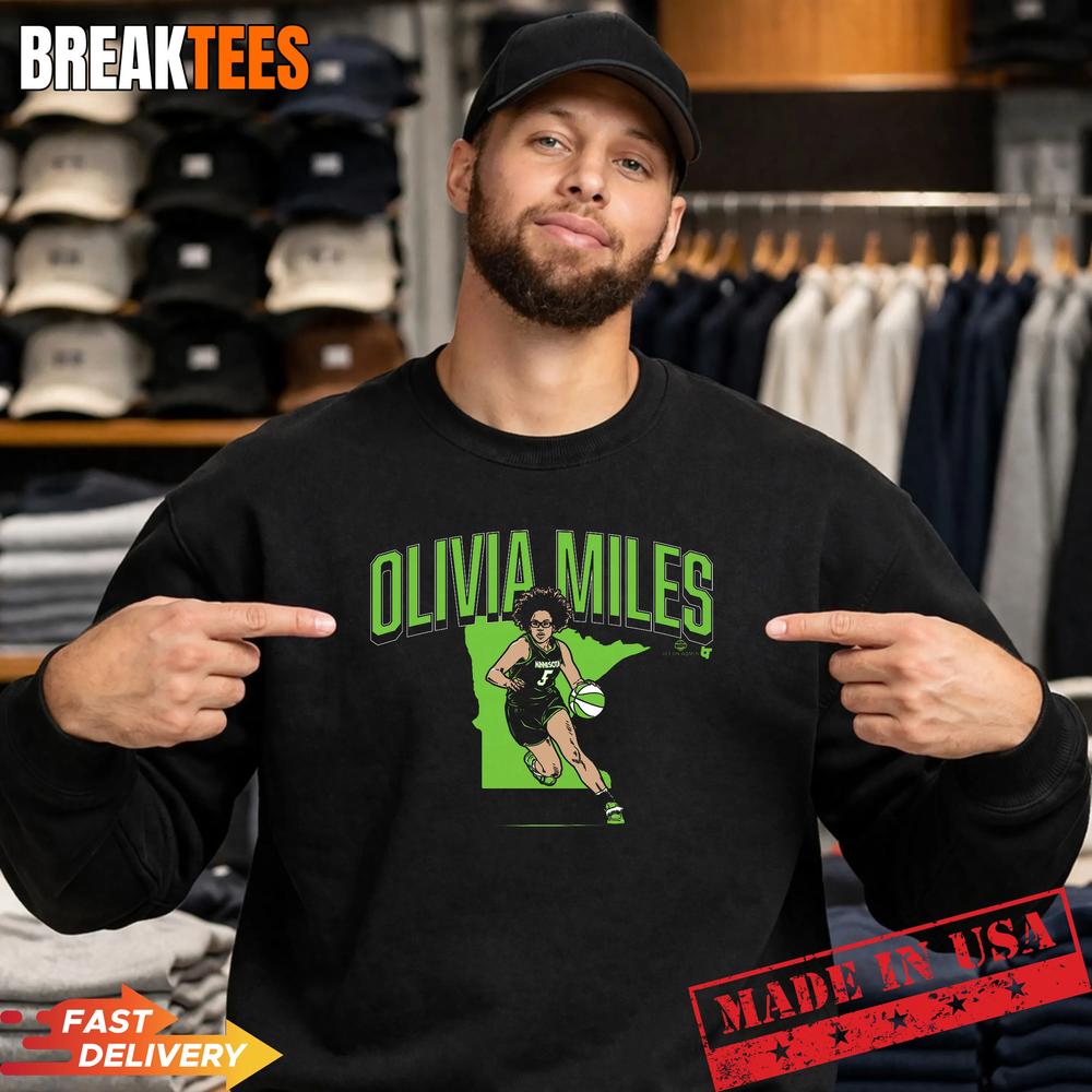 Olivia Miles State Star Minnesota Basketball Shirt
