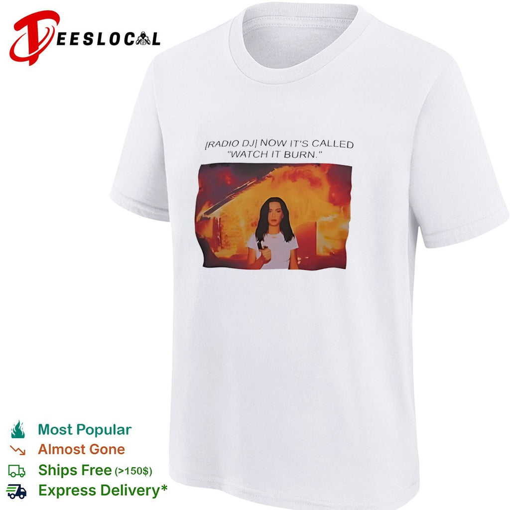 Olivia Rodrigo Radio DJ now it is called watch it burn shirt