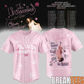 Olivia Rodrigo The Unraveled Tour 2026 Pretty Sad in Love Baseball Jersey