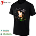Olivia Rodrigo floral script shirt