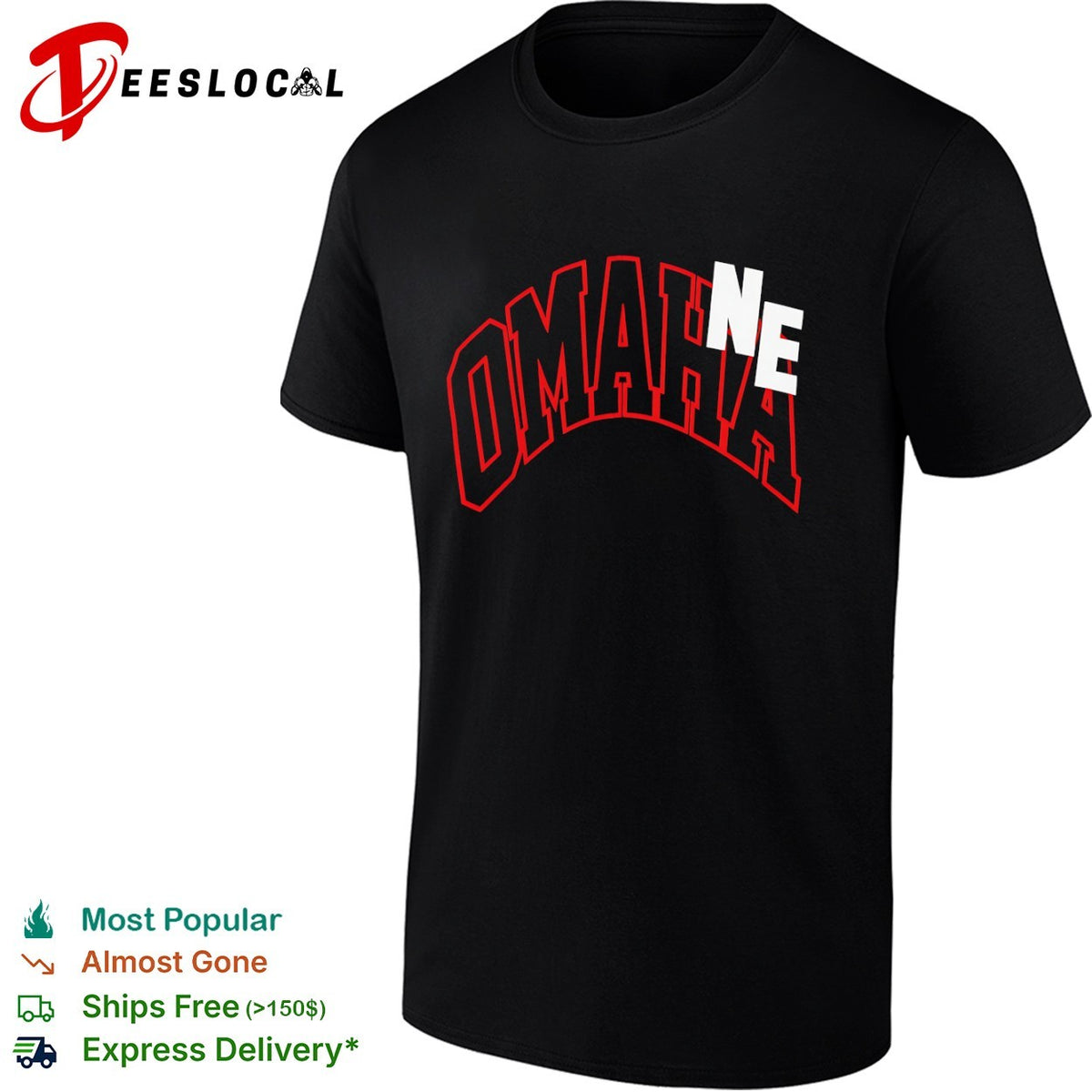 Omahne Nebraska Cornhuskers Omaha College World Series shirt