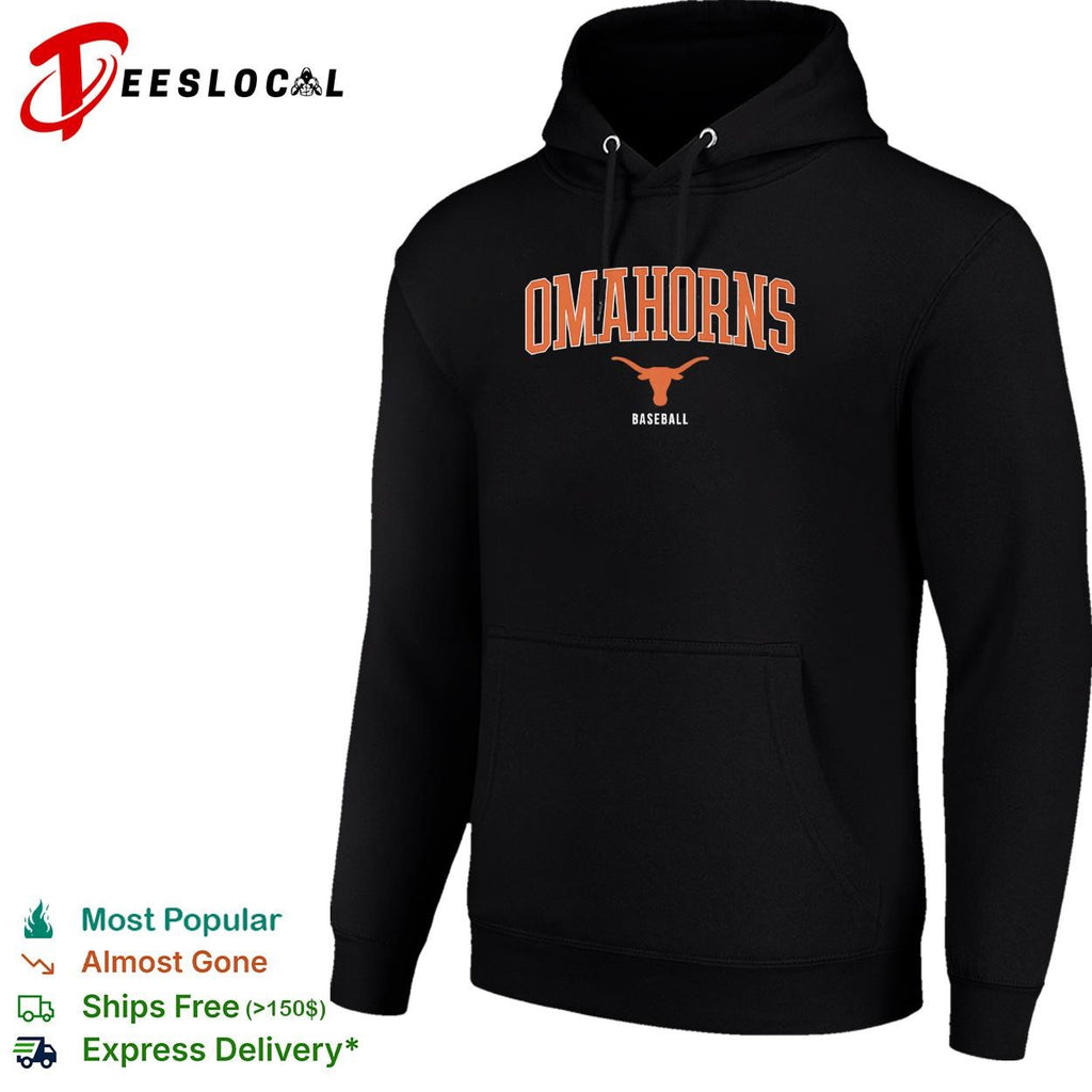 Omahorns Texas Longhorns College World Series baseball Omaha shirt