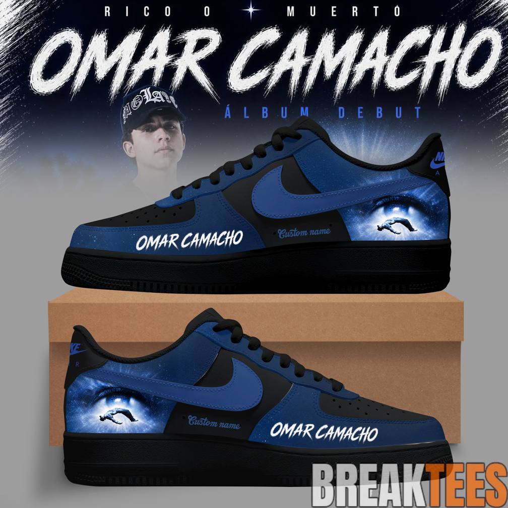 Omar Camacho ‘OC1’ Album Debut Custom Air Force 1 Shoes