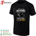 Once a mechanic always a mechanic it’s like mafia piston tool graphic shirt