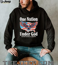 One Nation Under God Patriotic American Eagle T Shirt