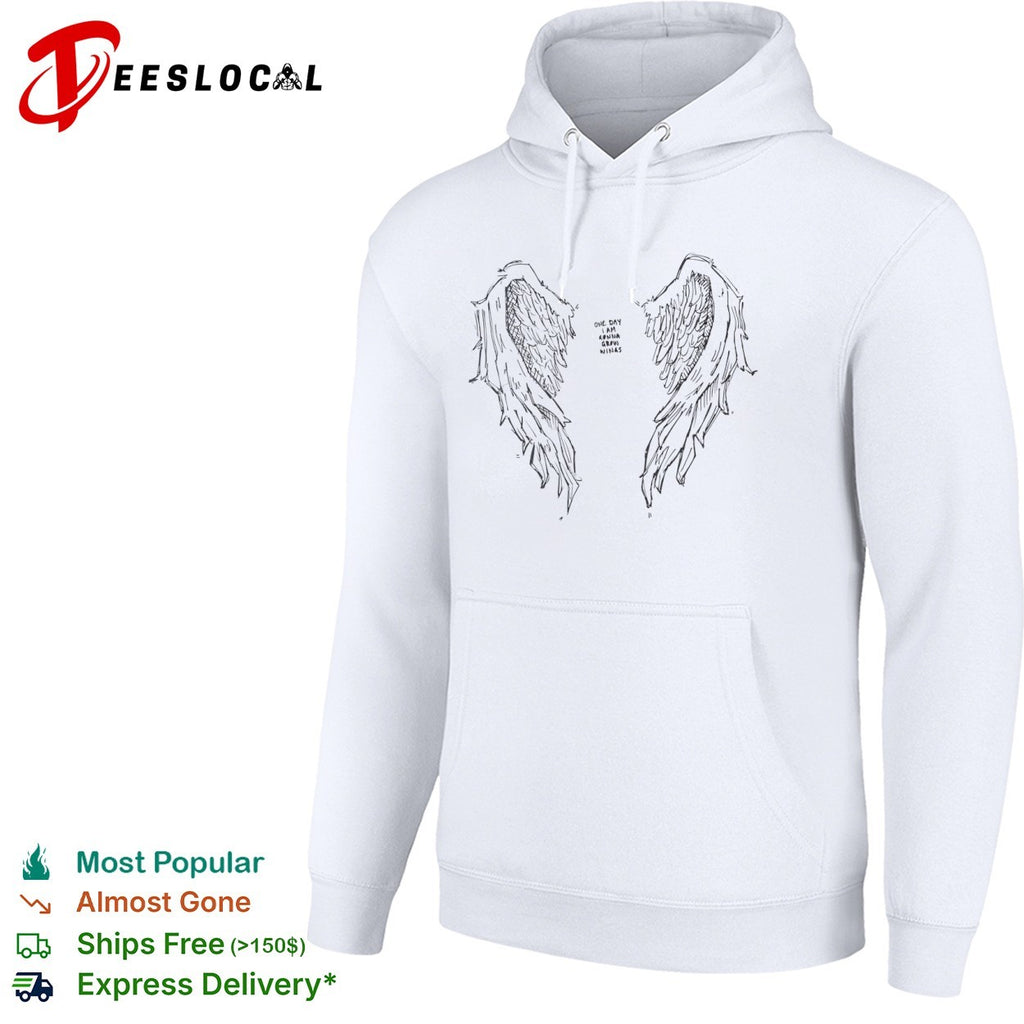 One day I am gonna grow wings sketch wings shirt