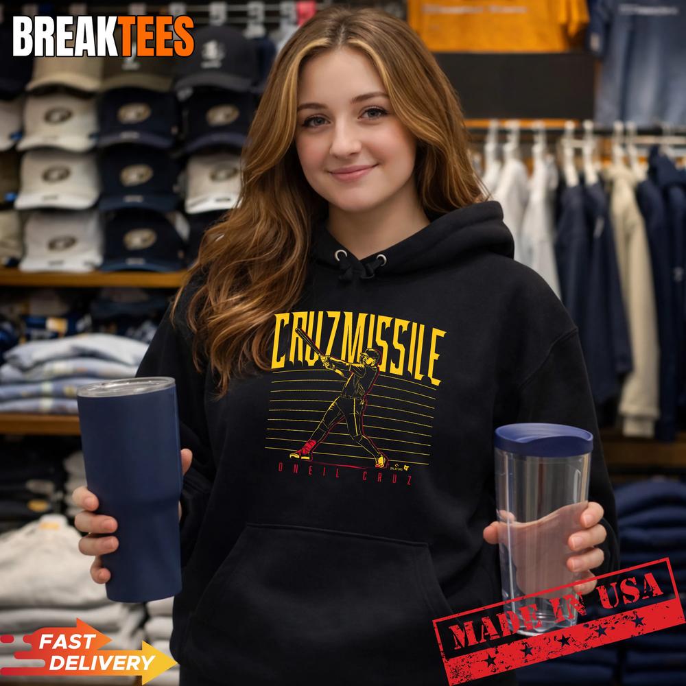 Oneil Cruz Hitting Missile Pittsburgh Baseball Shirt