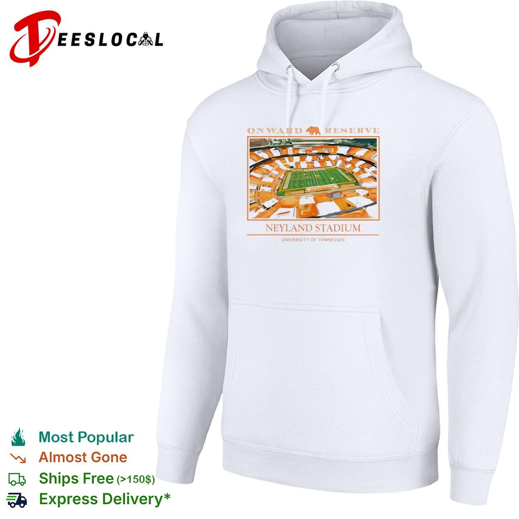 Onward Reserve Neyland Stadium University of Tennessee Volunteers football shirt