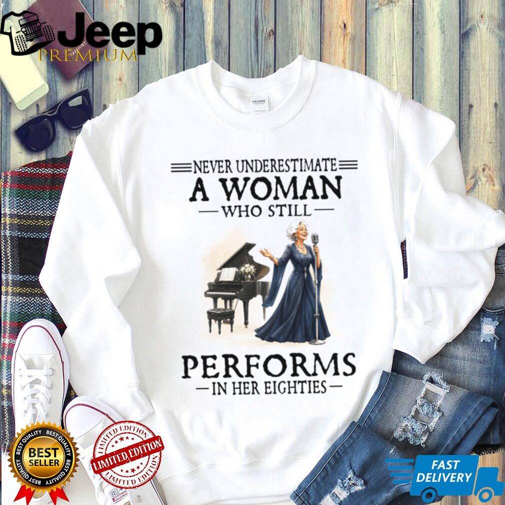 Opera Singer Woman Eighties Vocalist Performance Shirt
