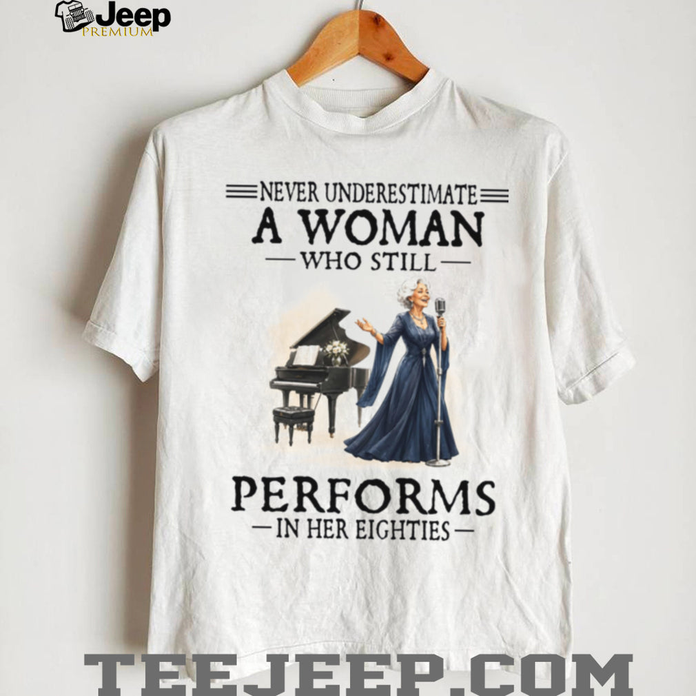 Opera Singer Woman Eighties Vocalist Performance Shirt