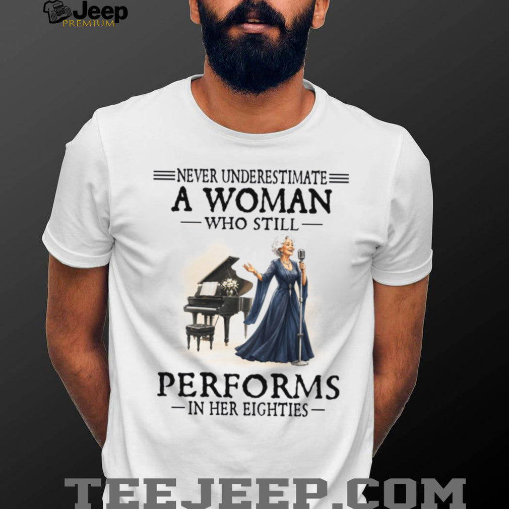 Opera Singer Woman Eighties Vocalist Performance Shirt