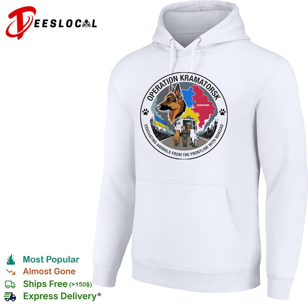 Operation Kramatorsk Evacuating Animals from the Frontline with Nowzad shirt