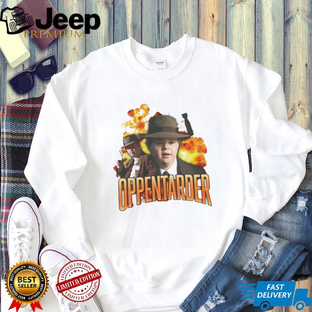 Oppentarder Nuclear Explosion Parody Graphic T Shirt
