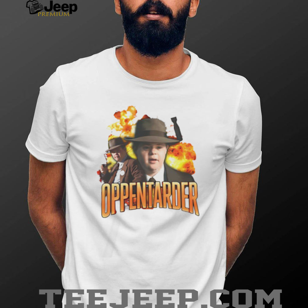 Oppentarder Nuclear Explosion Parody Graphic T Shirt