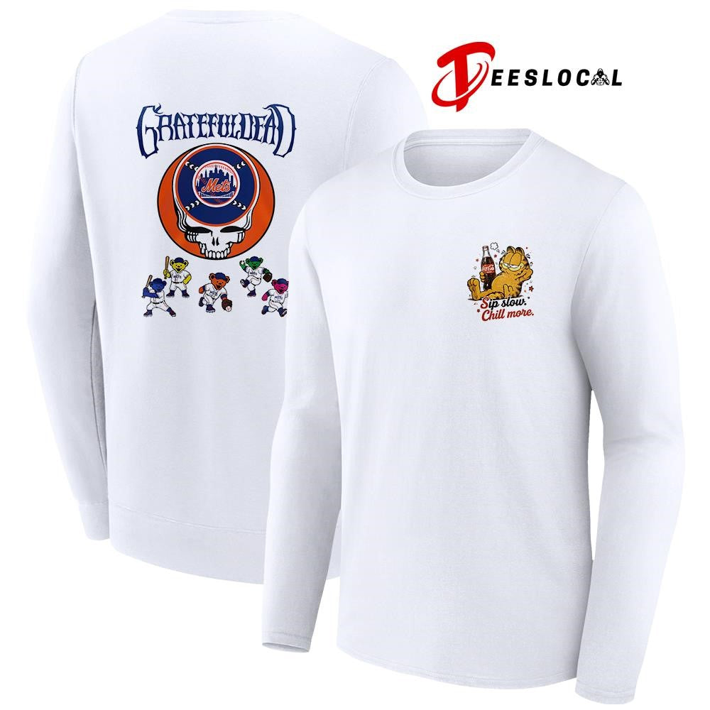 Orange Cat sip slow chill more zero rush full flavor take it easy one sip at a time shirt