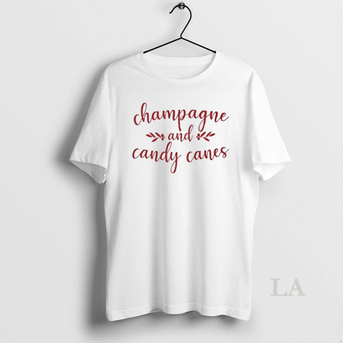Original Champagne And Candy Canes
