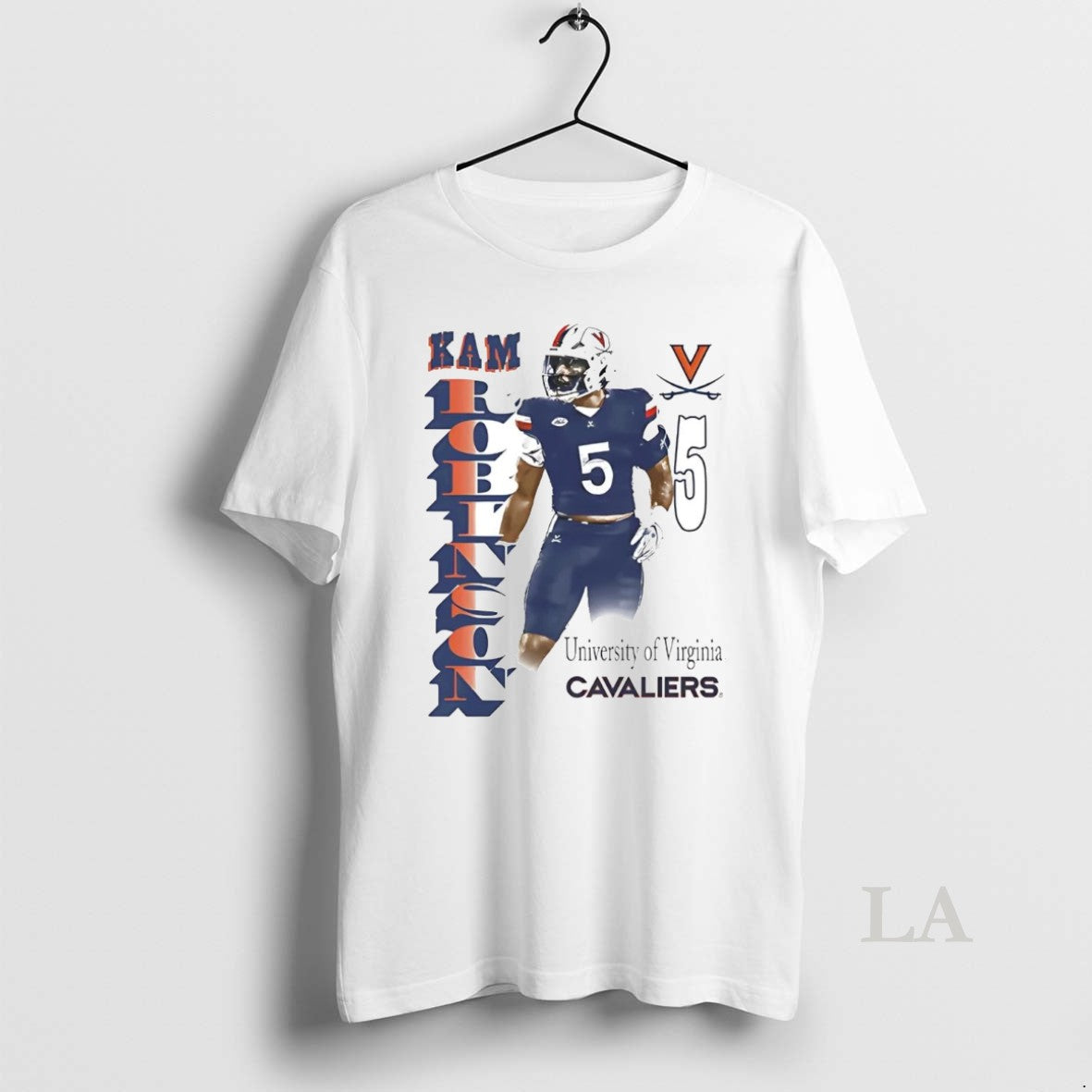Original Kam Robinson Portrait Virginia Cavaliers