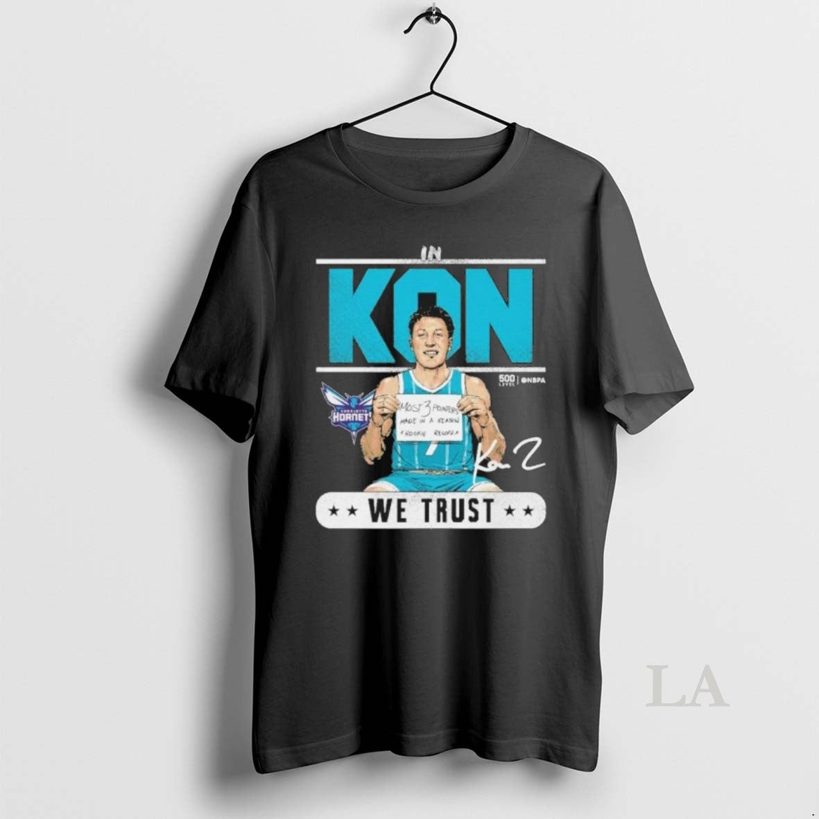 Original Kon Knueppel Charlotte Hornets Rookie Record Trust