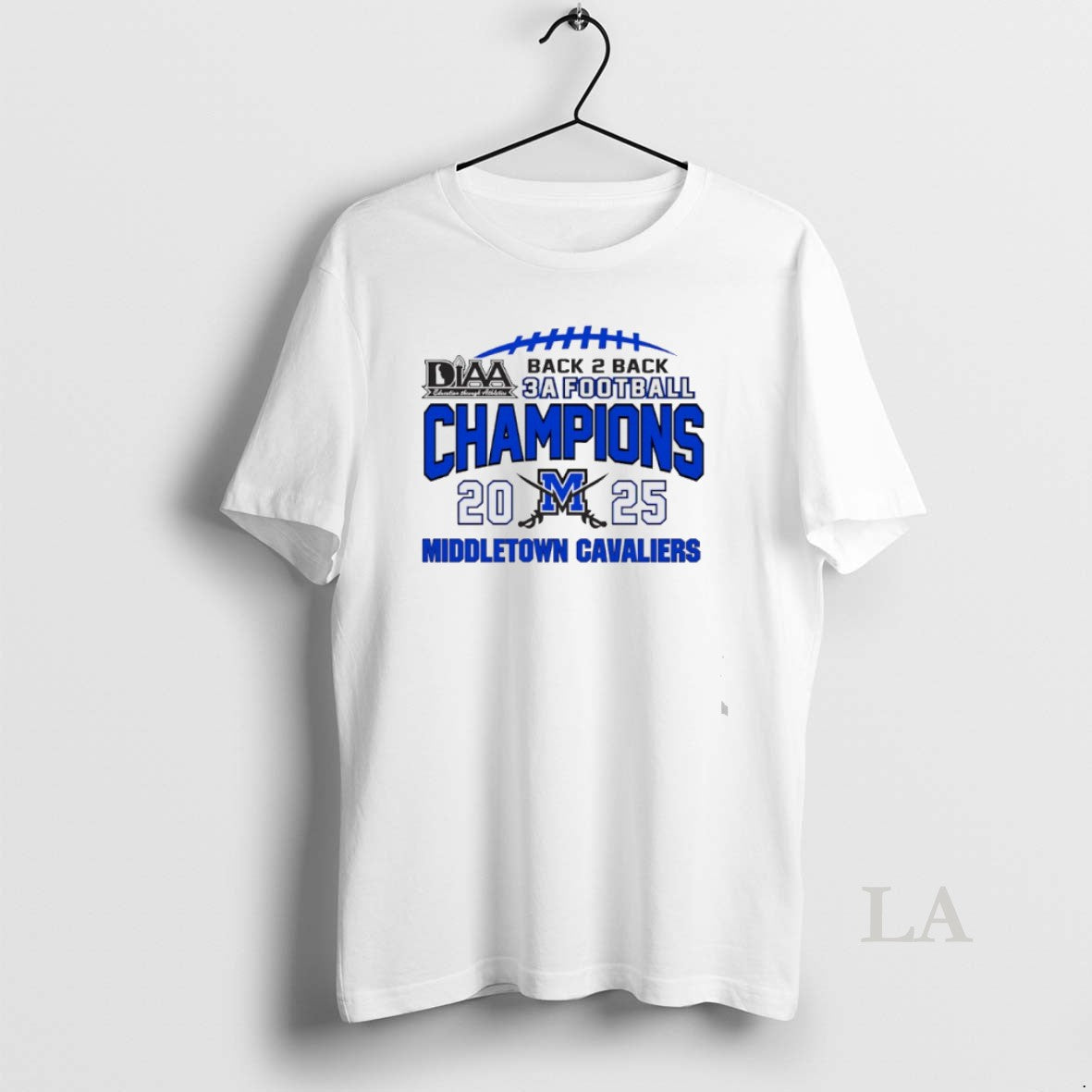 Original Middletown Cavaliers Back 2 Back Class 3a Football Champions 2025