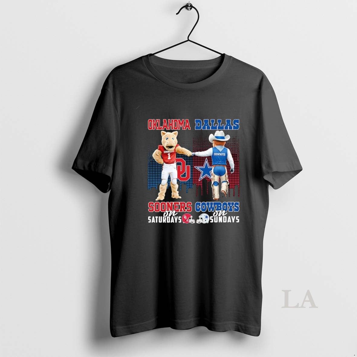 Original Oklahoma Sooners On Saturdays Dallas Cowboys On Sundays Mascot