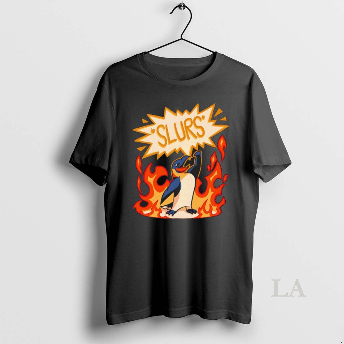 Original Penguin Slurs Cartoon