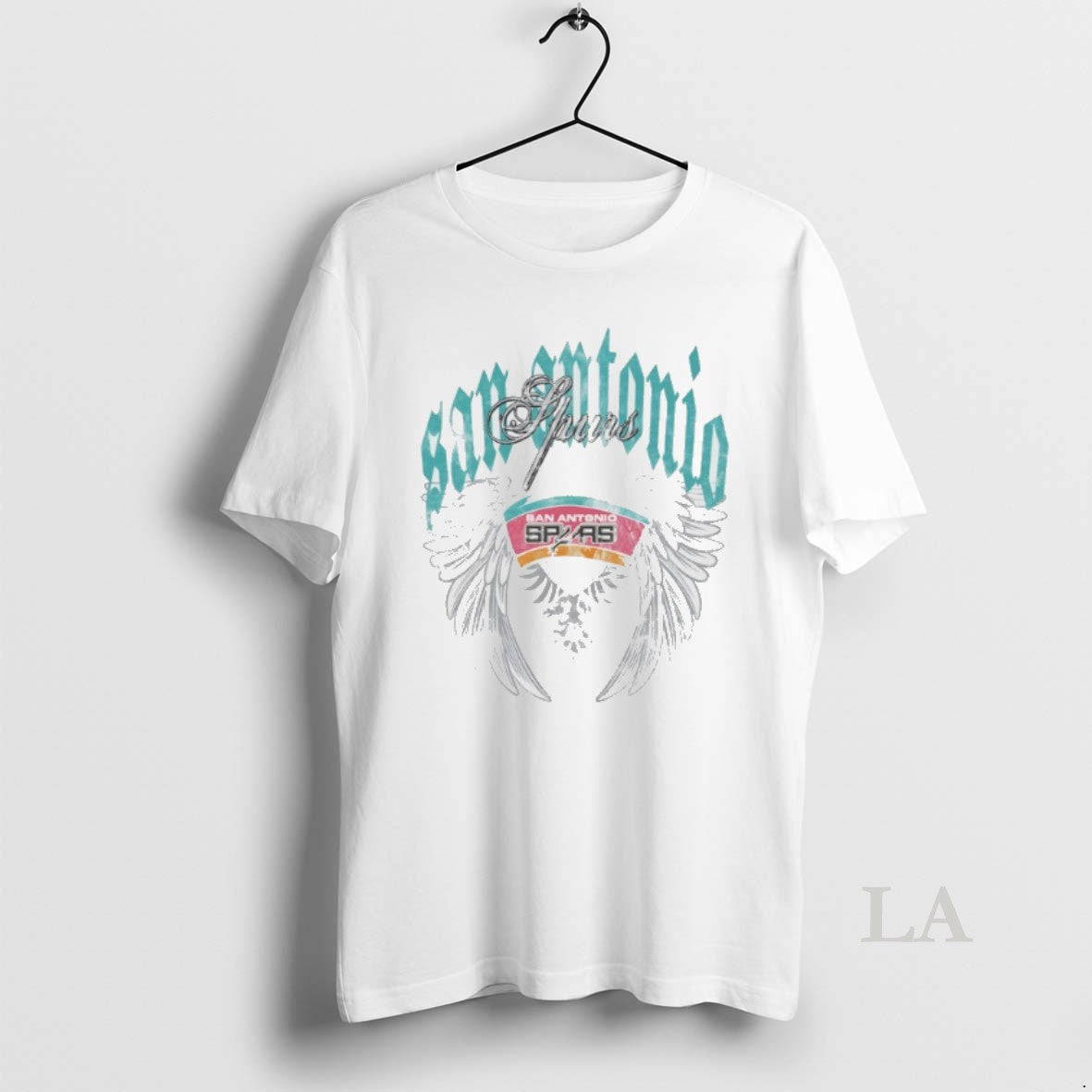 Original San Antonio Spurs Basketball Old English