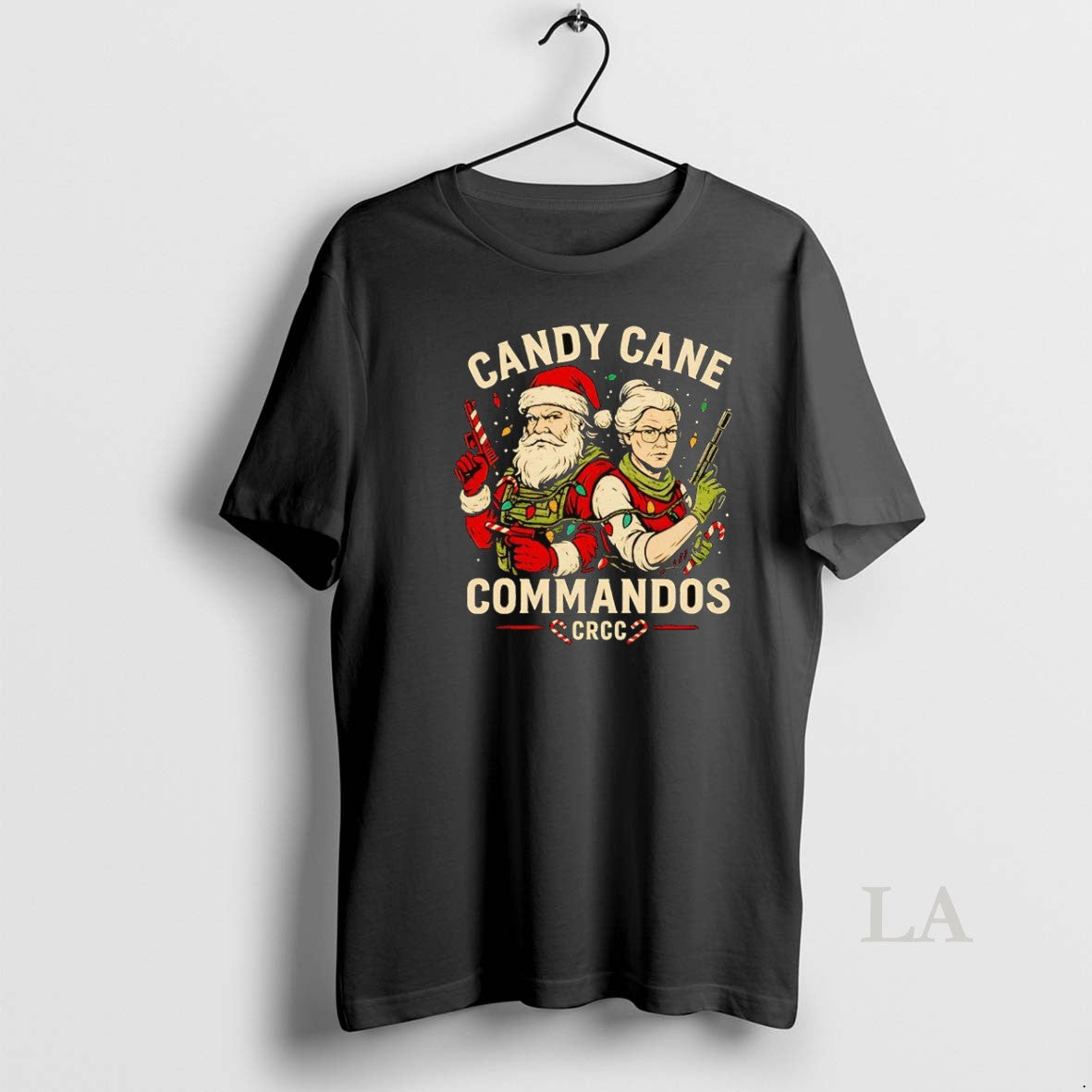 Original Santa Candy Cane Commandos Christmas