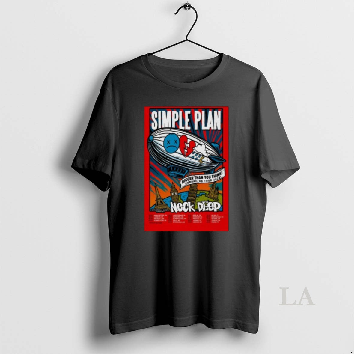 Original Simple Plan With Neck Deep 2026 Bigger Than You Think Tour