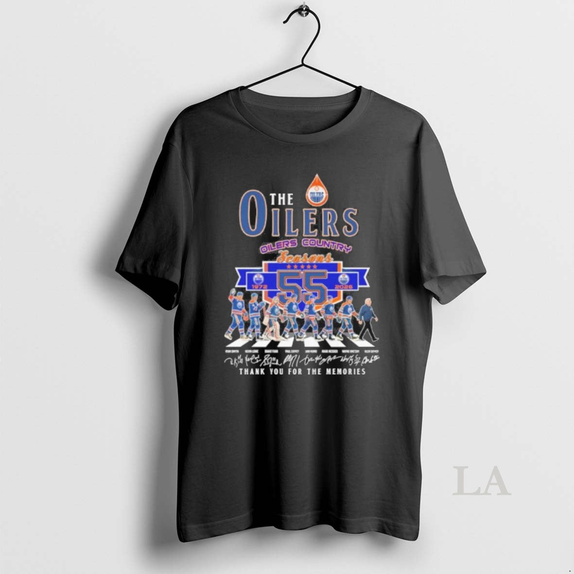 Original The Edmonton Oilers Abbey Road 55 Seasons 1972 2026