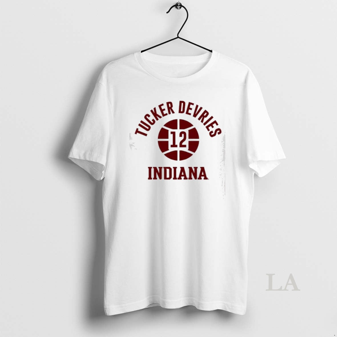 Original Tucker Devries Name Number Ball Indiana Basketball