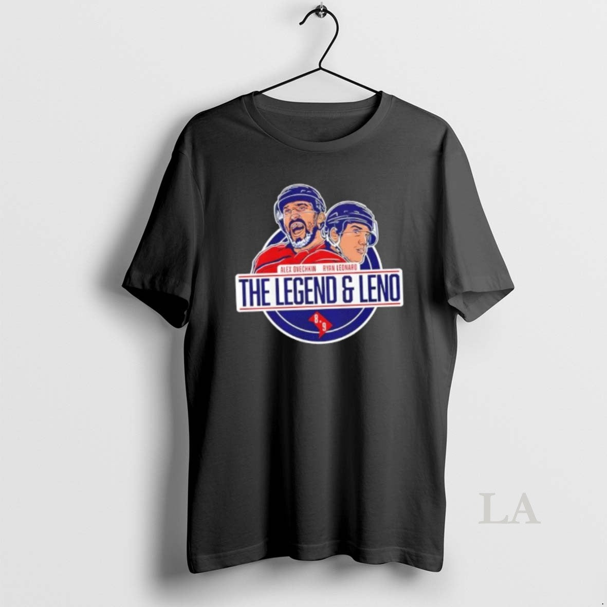 Original Washington Capitals Alex Ovechkin And Ryan Leonard Legend And Leno