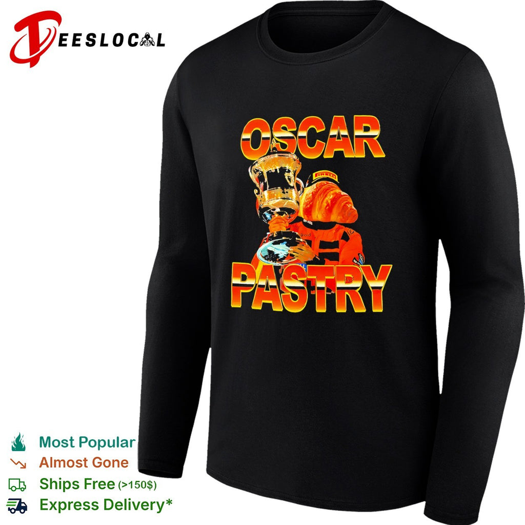 Oscar Piastri McLaren F1 Team Formula 1 Oscar Pastry Croissant shirt