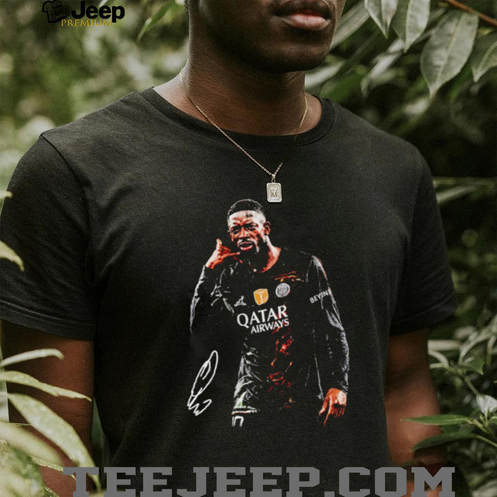 Ousmane Dembele Paris Saint Germain Champions Dialed In shirt