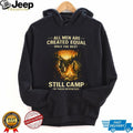 Outdoorsy Senior Gift Still Camp In Their Seventies T Shirt