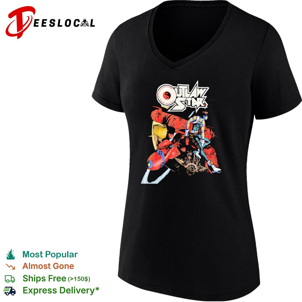 Outlaw Star Future Hero Next Generation Gene Starwind Anime Space Series shirt