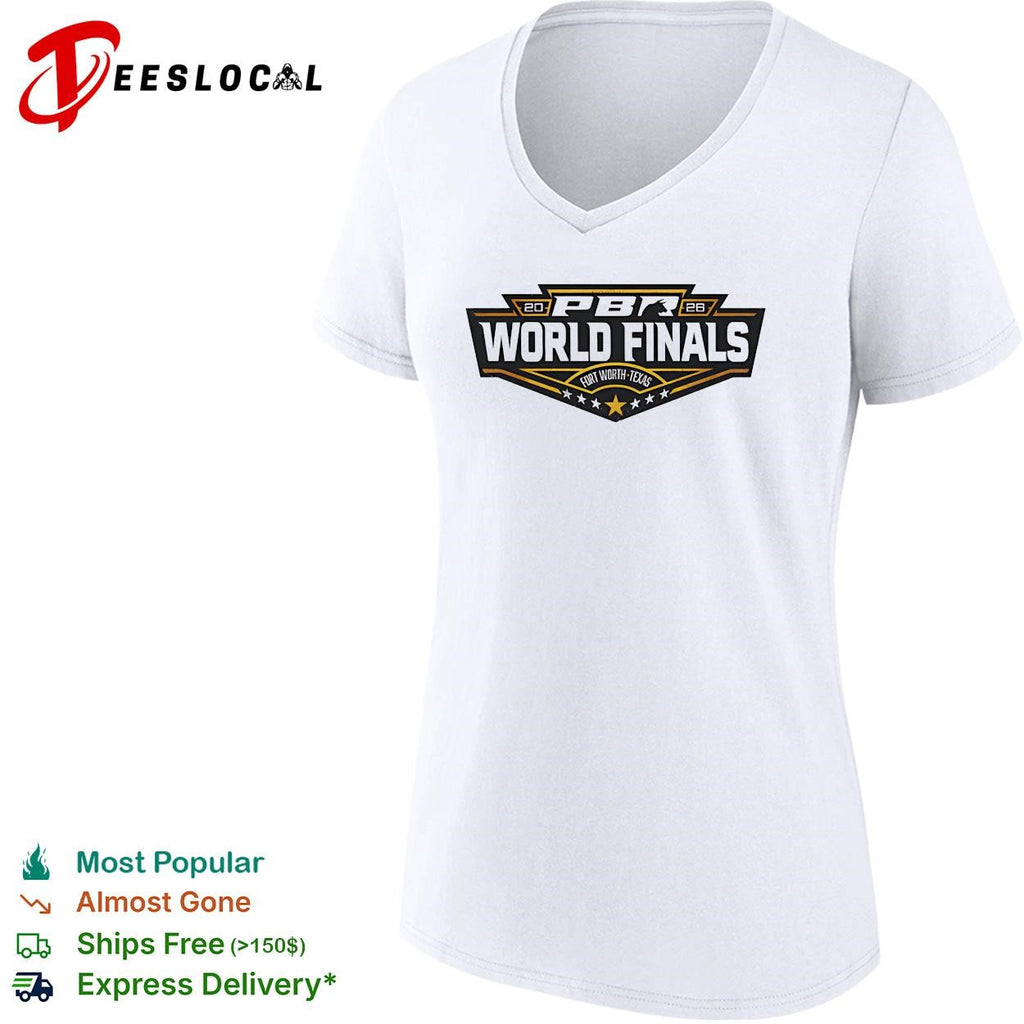 PBR World Finals Fort Worth Texas 2026 logo graphic shirt
