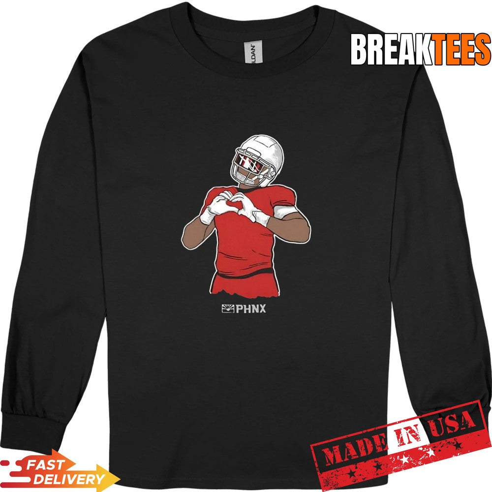 PHNX football heart hand sign T-Shirt