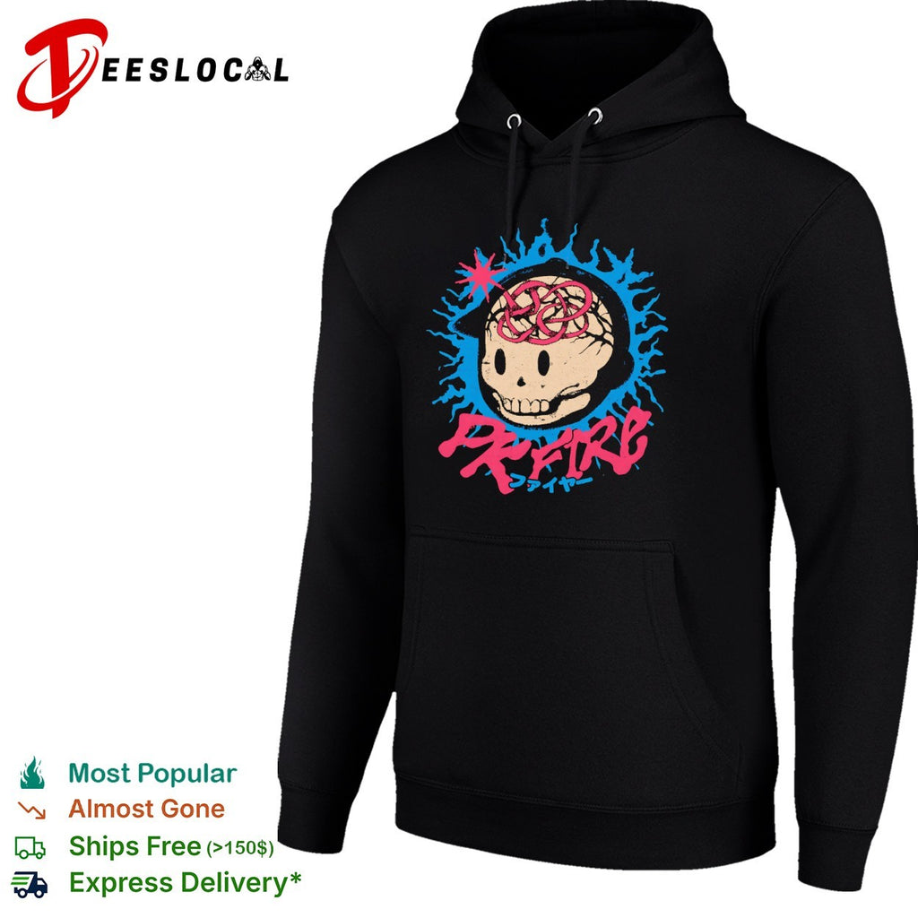 PK Fire skull shirt